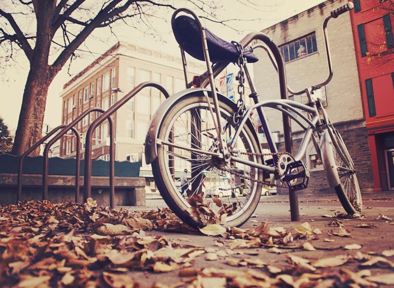 Abgeschlossenes Kinder Fahrradschloss