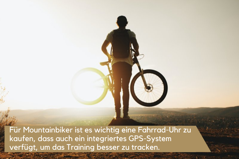 Fahrrad-Uhr mit GPS-Funktion