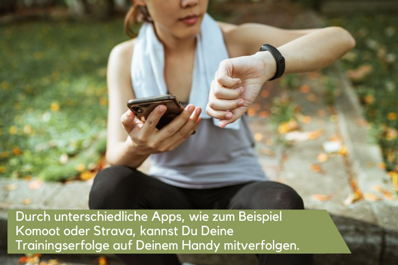 verknüpfe deine Sport-Uhr mit deinem Handy