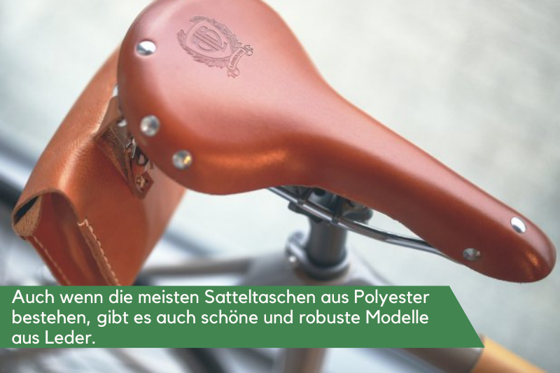 Satteltasche aus Leder