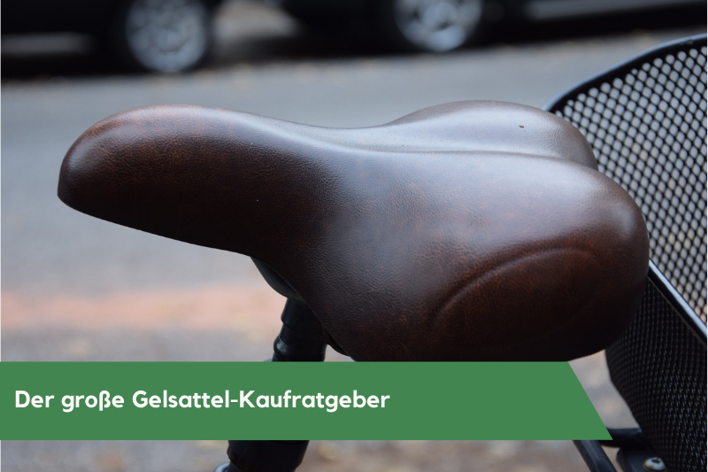 bequemer Gelsattel für den Stadtverkehr